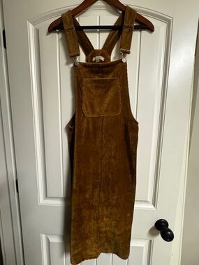 Polagram Corduroy Overalls in Mustard